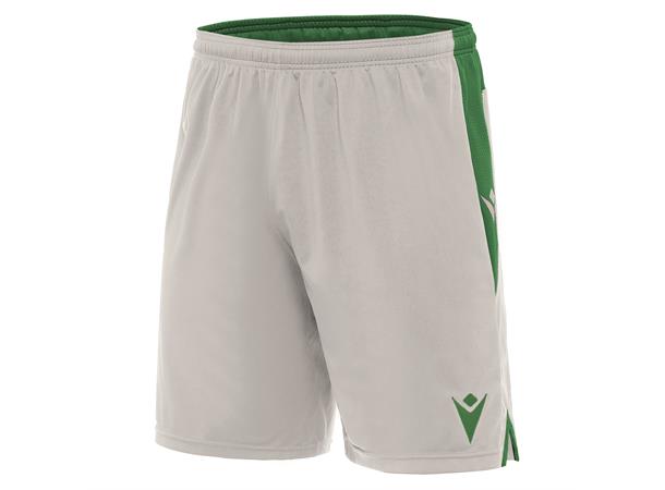 Tempel Match Day Short WHT/GRN M Teknisk kampshorts - Unisex 