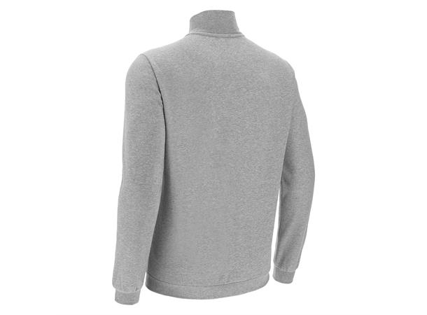 Beat Full Zip Sweathshirt GRY M Fritidsjakke i børstet fleece - Unisex 