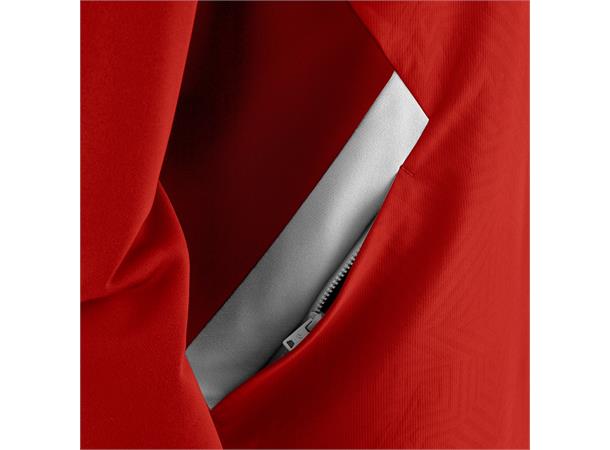 Tiamat Full Zip Hoody RED/WHT 3XS Teknisk hettejakke - Unisex 